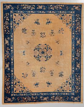 Rug, China, Antique, approx. 286 x 243 cm.