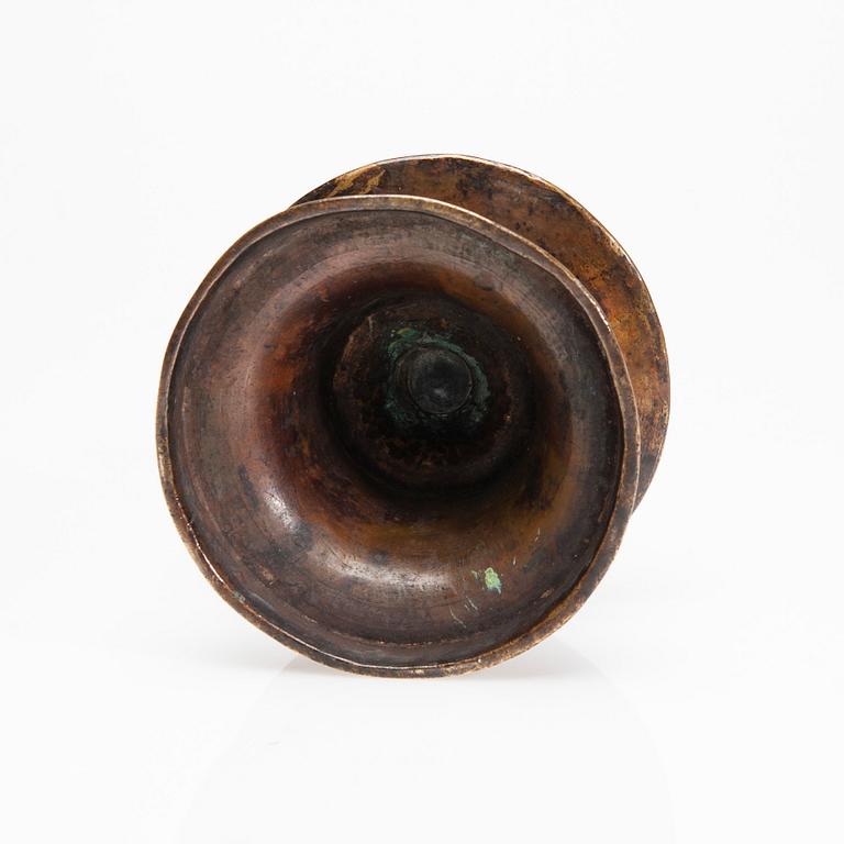 LJUSSTAKE, brons, Mellaneuropa, 1500-tal.