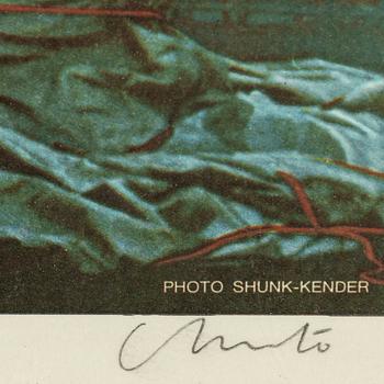 CHRISTO & JEANNE-CLAUDE, offset lithograph, signed and numbered 259/999.