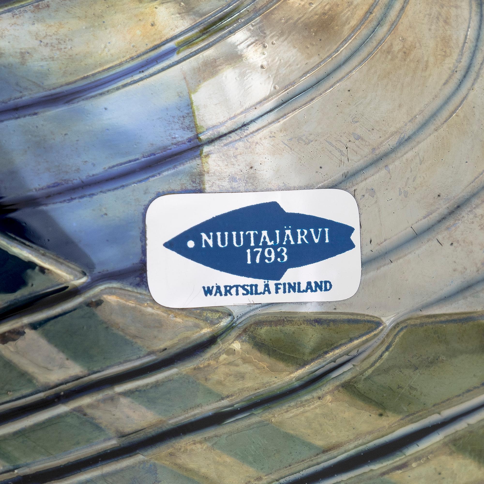 Oiva Toikka, glassfågel, signerad Oiva Toikka Nuutajärvi Notsjö 427/1000.