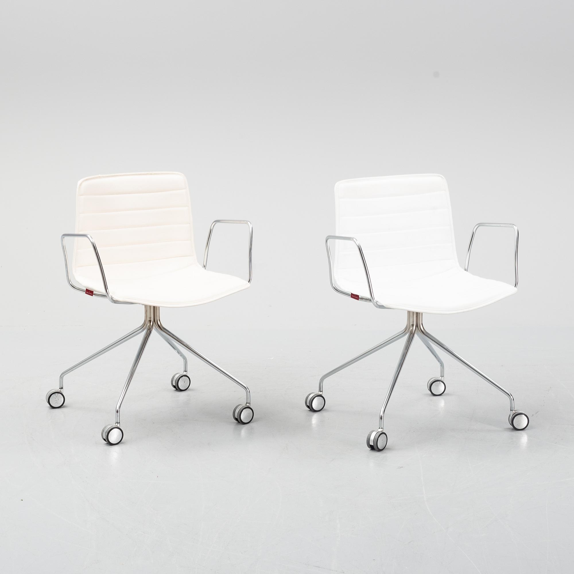 Lievore Altherr Molina, a pair of 'Catifa 46', Arper, Italy.