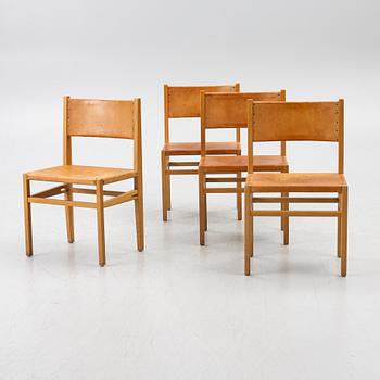 Evert Gentzell, four chairs, 1950's/60's.