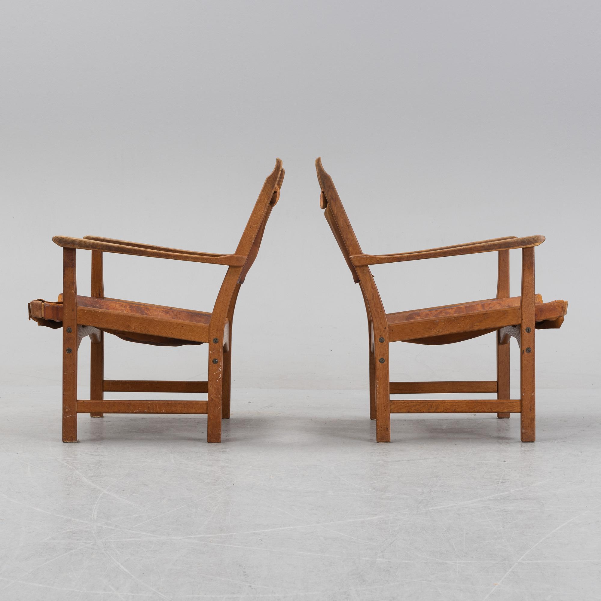 Carl Malmsten och Yngve Ekström, fåtölj, "Caryngo", ESE-möbler, Vaggeryd, 1955.