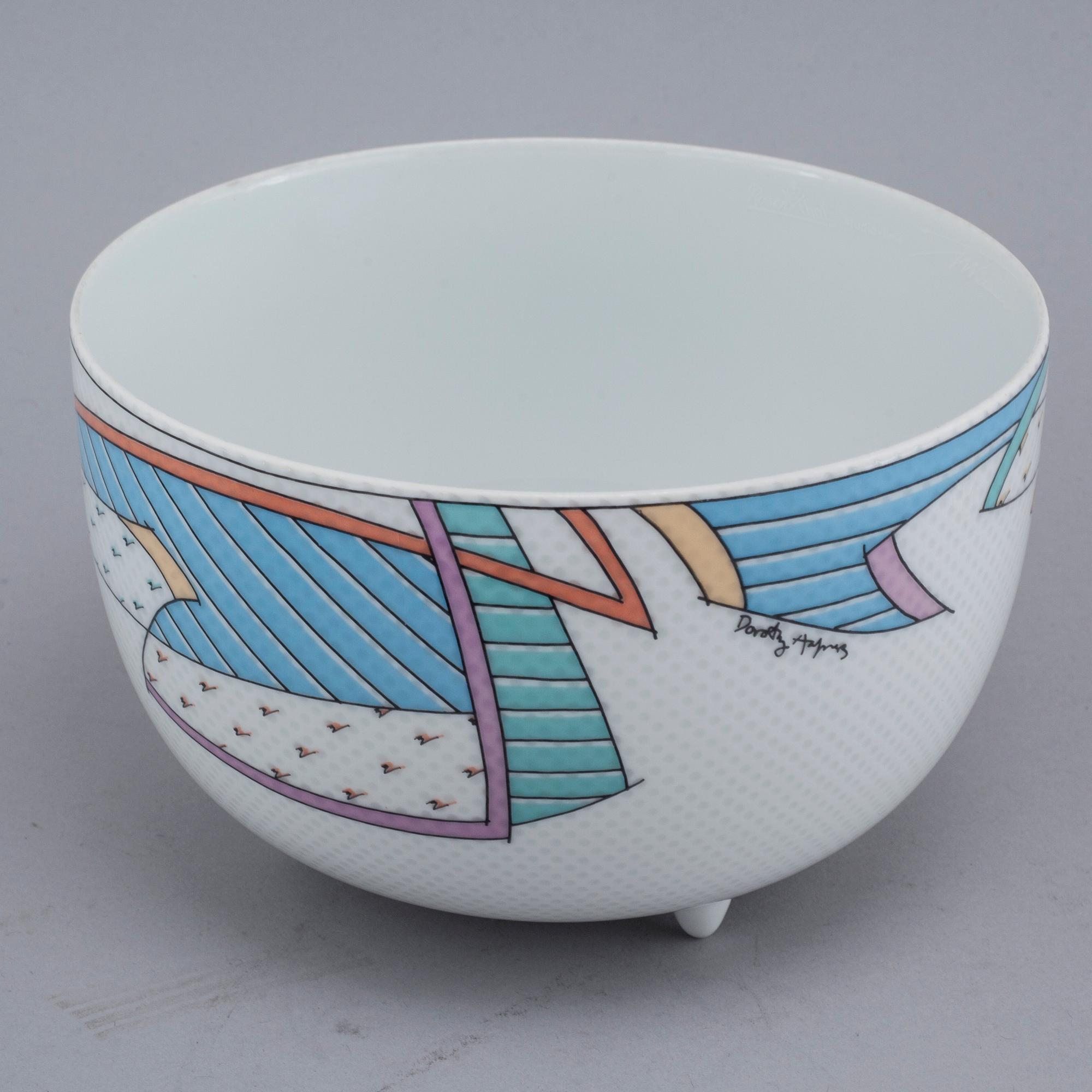 A tableware set of 28 pieces, "Century new wave" by Tapio Wirkkala and Dorothy Hafner for Rosenthal Studio Linie.