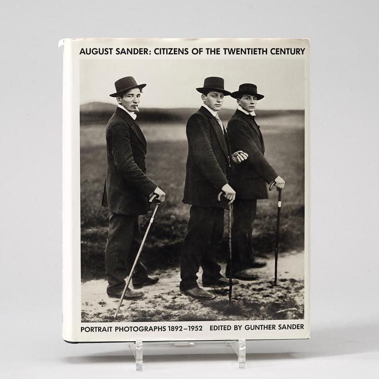 Photo books, 4, August Sander and Malcolm Rogers.