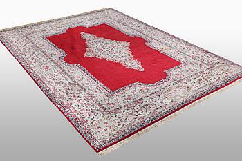 A carpet, Old Kerman, ca 357 x 265 cm.