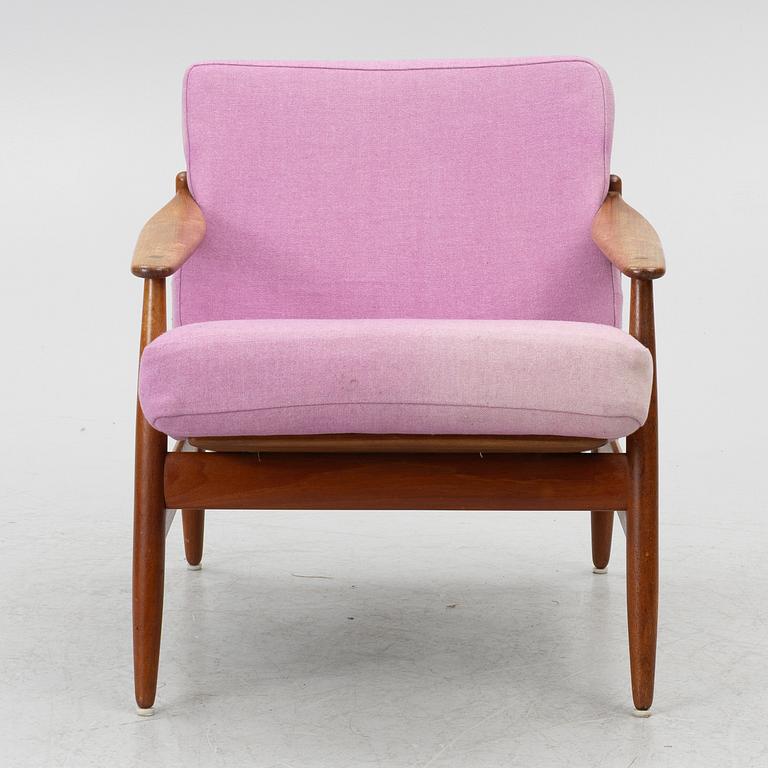 Poul M. Volther, Armchair, model 340, for Frem Röjle, Denmark, mid-20th century.