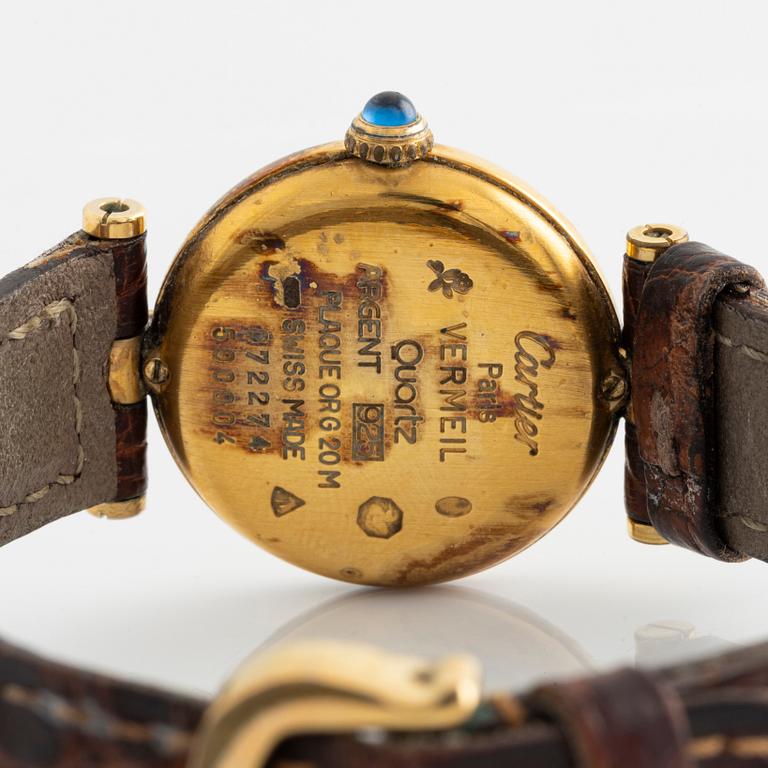 must de Cartier, VLC, wristwatch, 24 mm,