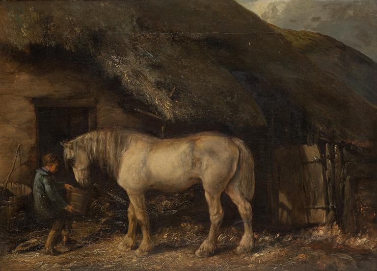 George Garrard, attributed to. Boy with horse.