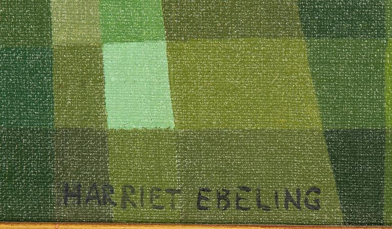 Harriet Ebeling, Komposition i grönt.