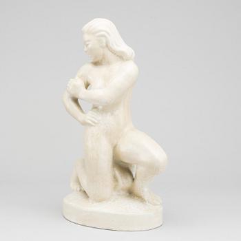 HARALD SALOMON, signed stoneware sculpture.