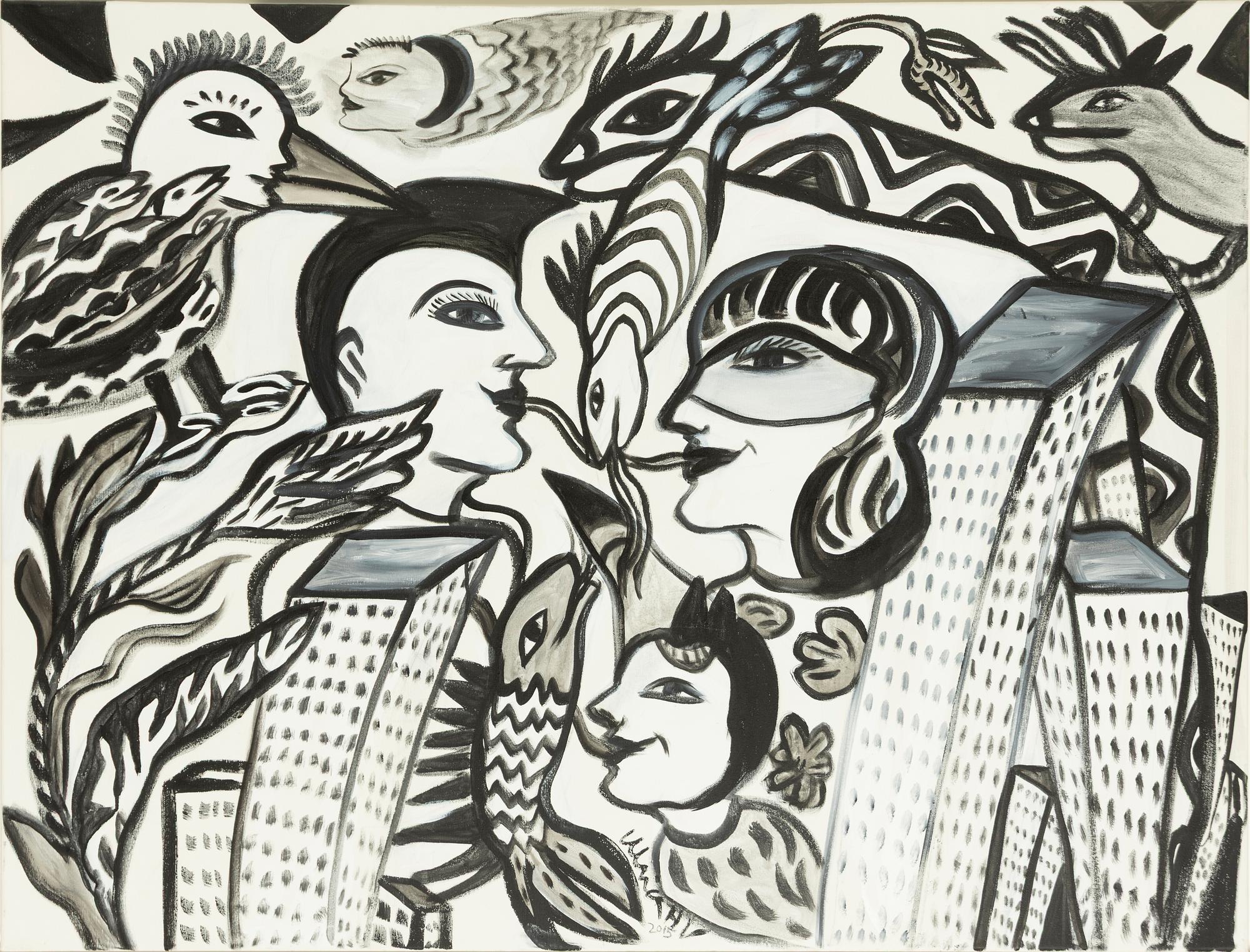 Ulrica Hydman-Vallien, figurkomposition.