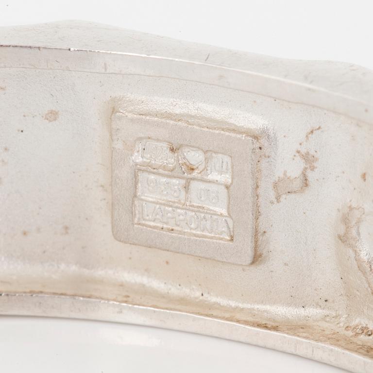 RANNEKORU, hopeaa. Lapponia 1991.