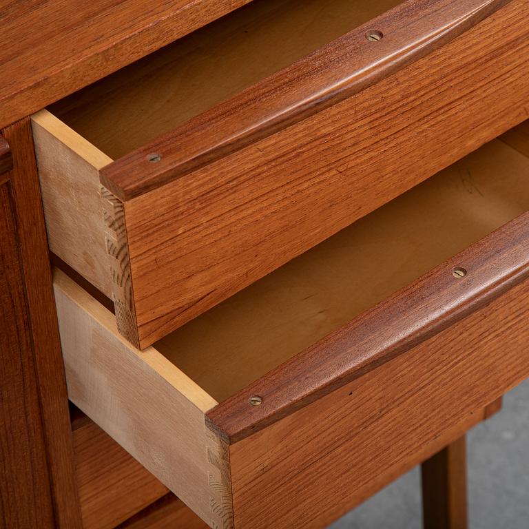 BOKHYLLA, teak, ca 1950-60-tal.