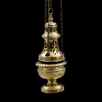 RÖKELSEKAR, brons, 1700-tal.