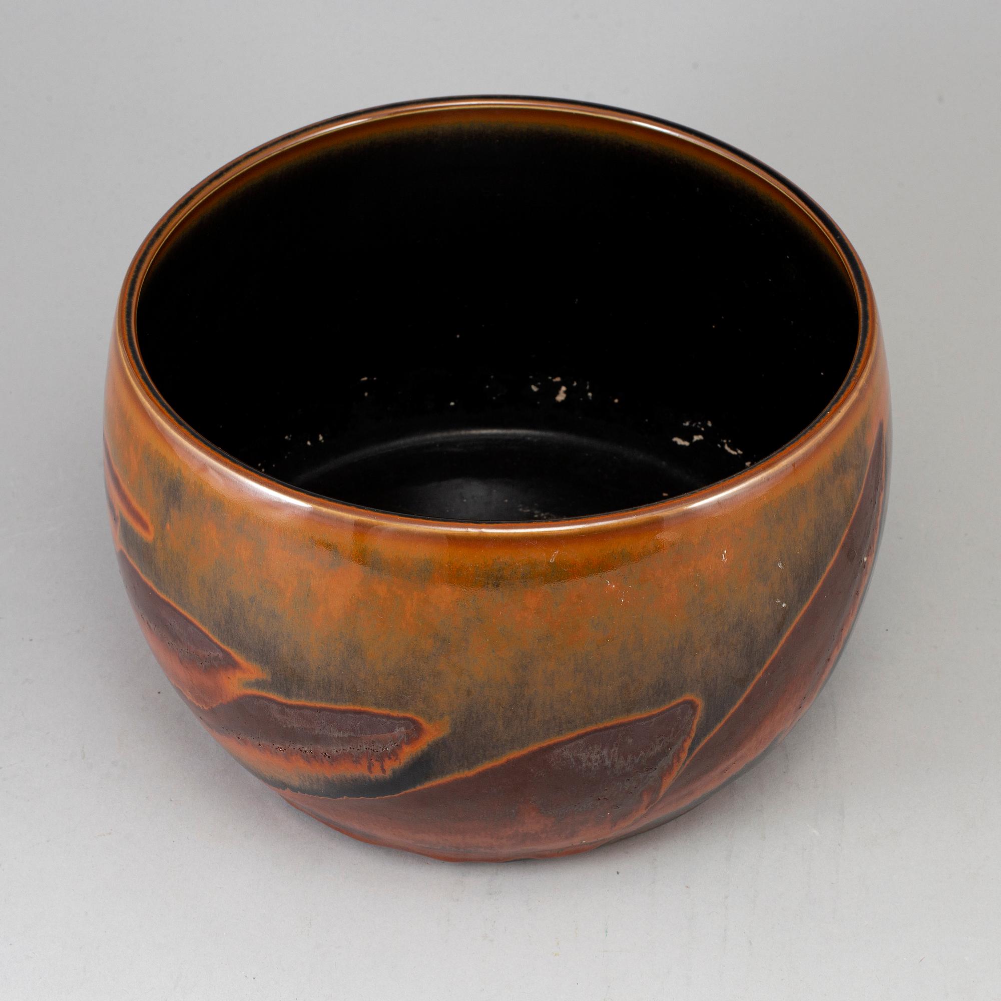 CARL-HARRY STÅLHANE, ytterfoder, stengods. Rörstrand, signerad samt daterad -62.