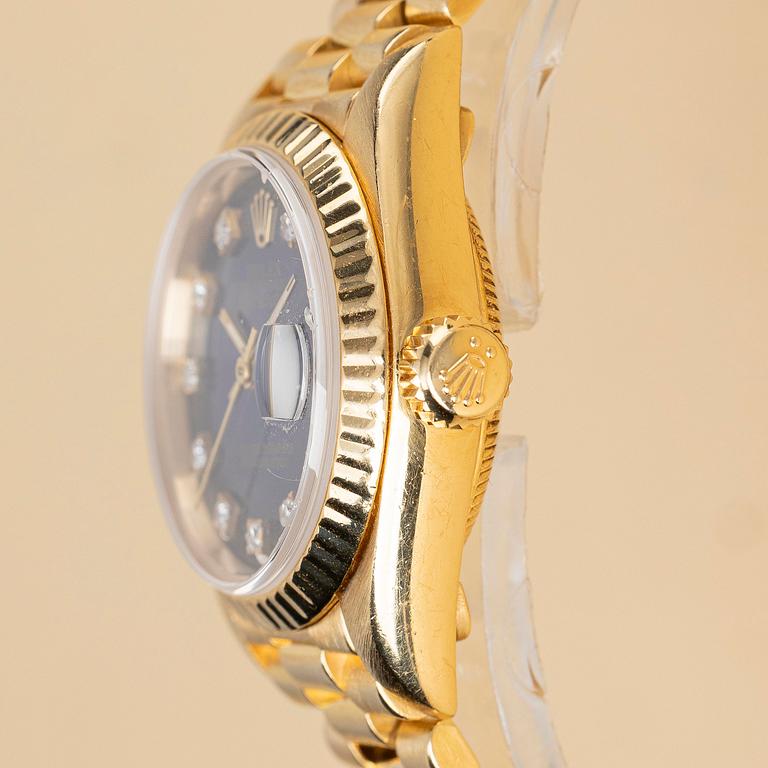 Rolex, Datejust, "Dégradé Diamond Dial", ca 1986.