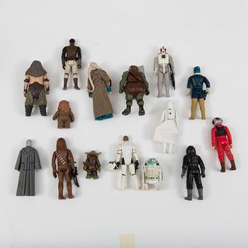 STAR WARS, 23 delar, Kenner, 1970/80-tal.