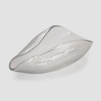 Tapio Wirkkala, taidelasi, malli 3342, signeerattu Tapio Wirkkala Iittala.
