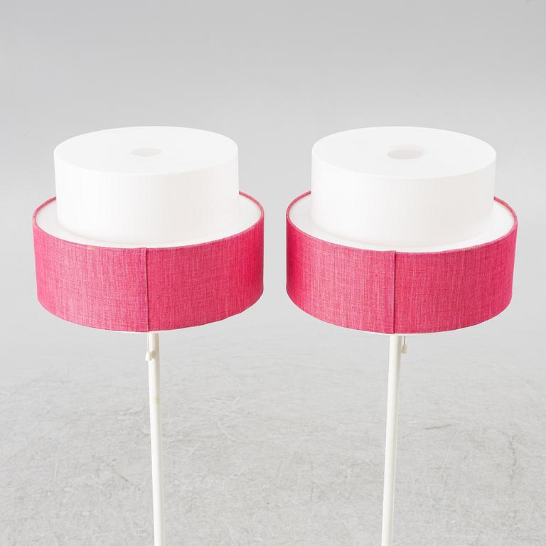 A apir of floor lamp,  Luxus, late 20th century.