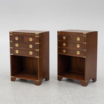 Sängbord, ett par, 1900-talets andra hälft.