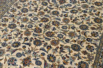 Rug, Keshan, approx. 350 x 245.