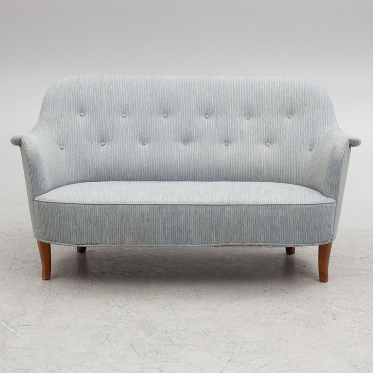 Carl Malmsten, a 'Cirkus' sofa, second half of the 20th Century.