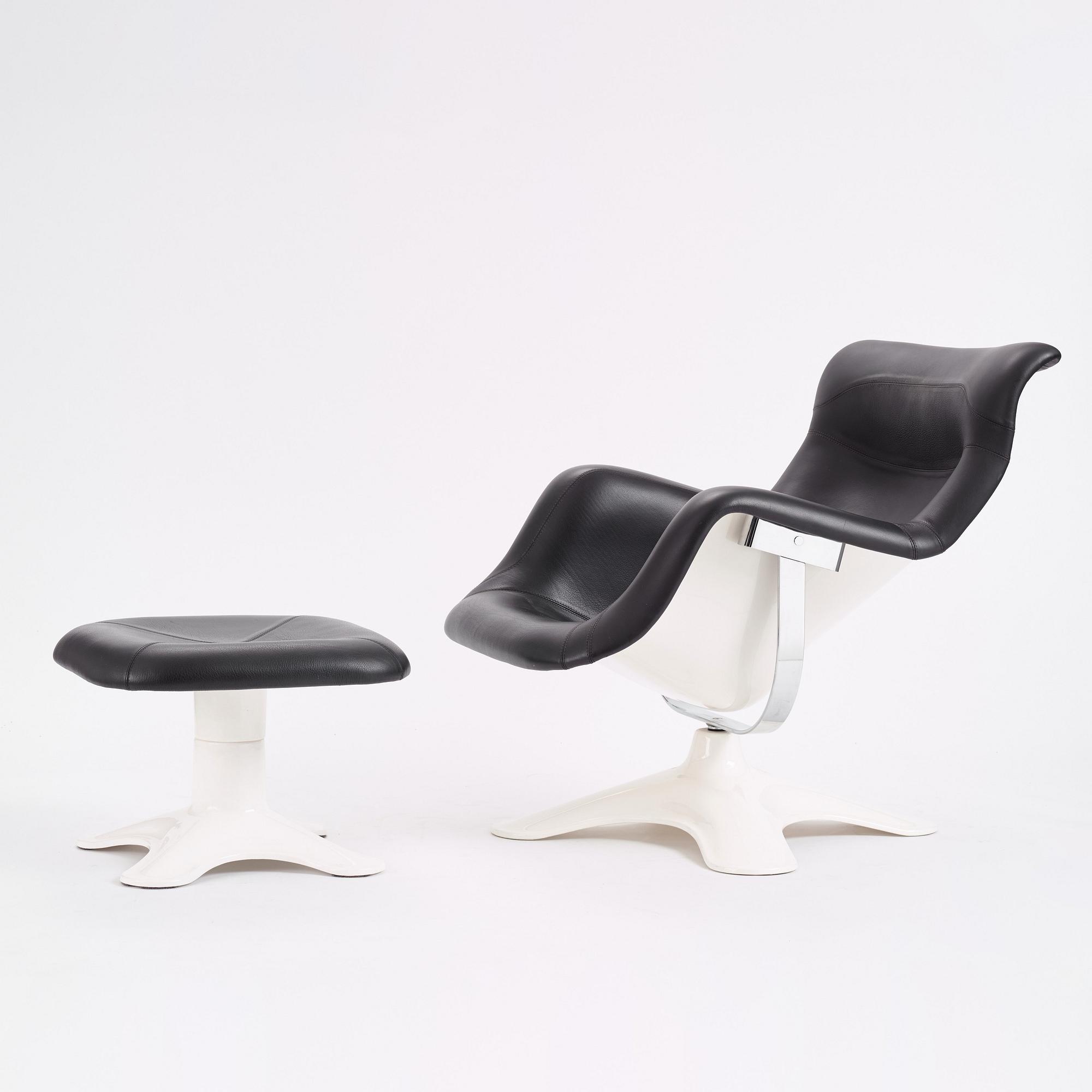 Yrjö Kukkapuro, a 'Karuselli' swivel chair, Avarte, Finland.