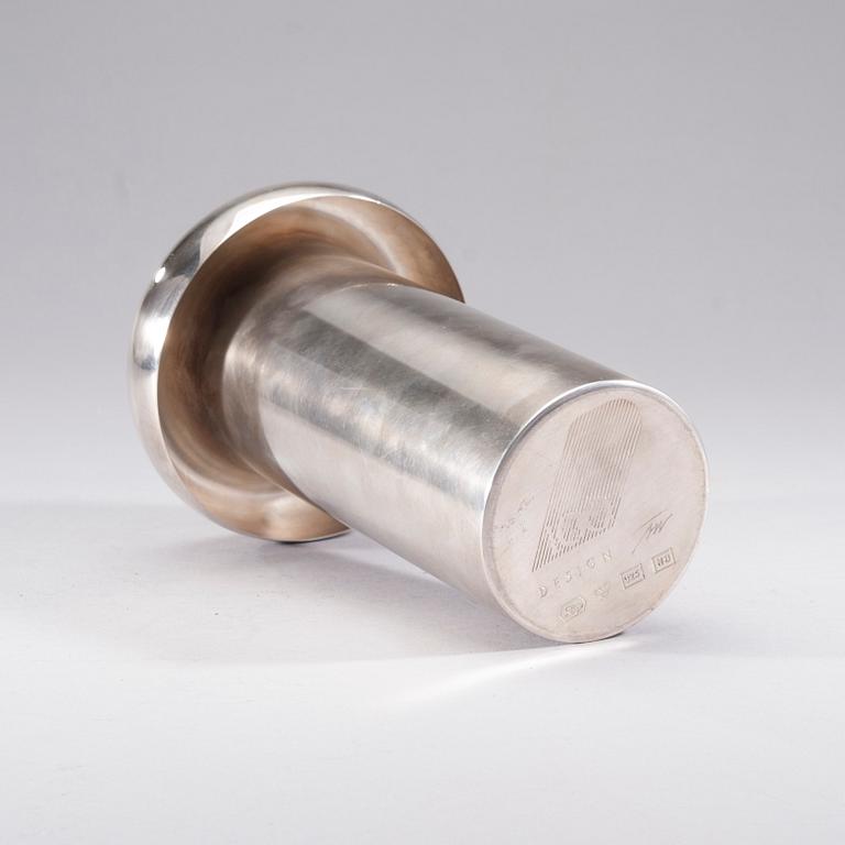 TAPIO WIRKKALA, "Kasvu" VAS, silver, signerad "TW", Kultakeskus 1990. Vikt 535 g.