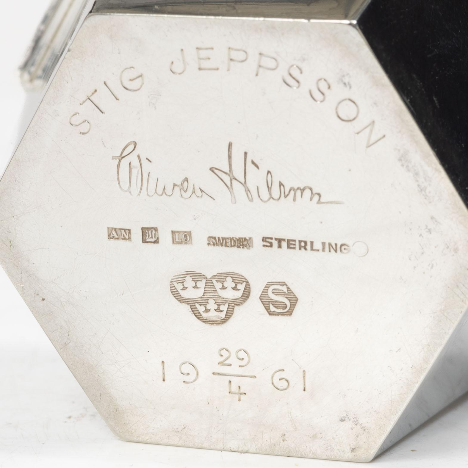 Wiwen Nilsson, Skål/bägare, sterlingsilver, Anders Nilsson, Lund 1961.