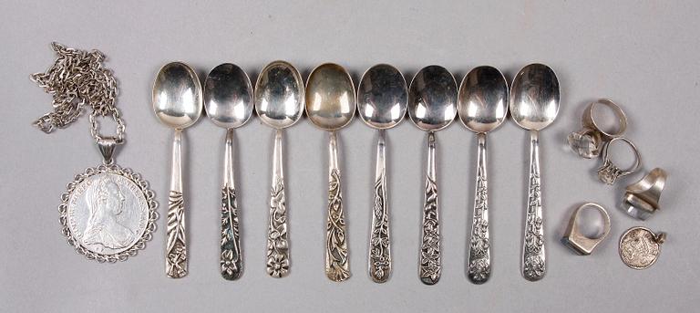 PARTI SILVER, 15 delar, 1900-tal.