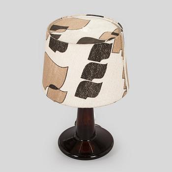 Heikki Turunen, Bordslampa, signerad Heikki Turunen, Stockmann Orno / Iittala, 1970-tal.