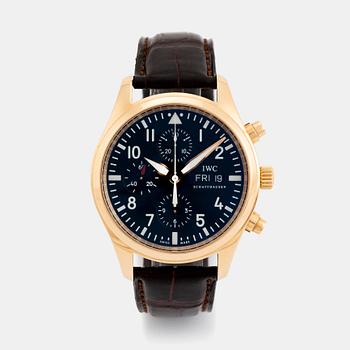 83. IWC, Schaffhausen, Pilots Classic, chronograph, ca 2008.