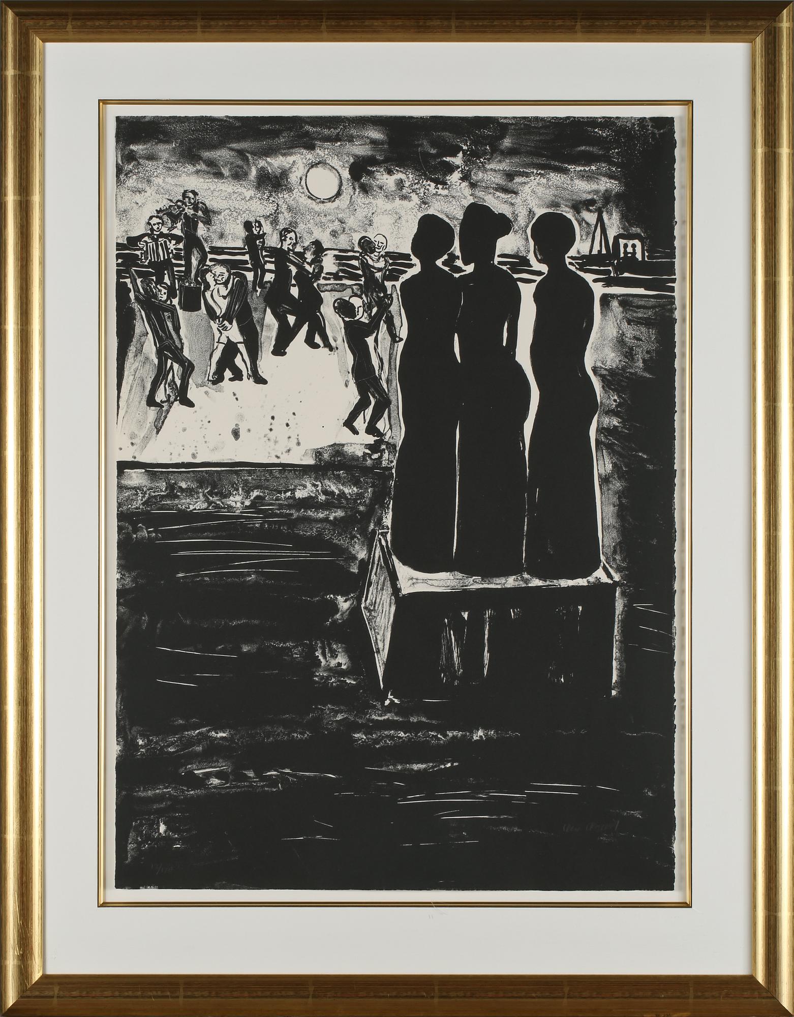 LENA CRONQVIST, litografi, signerad och numrerad 13/170.