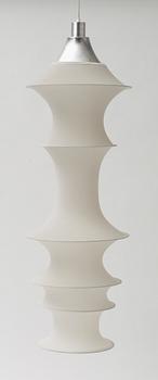 TAKLAMPA, "Falkland", Bruno Munari, Danese, Milano, Italien. Höjd ca 120 cm.