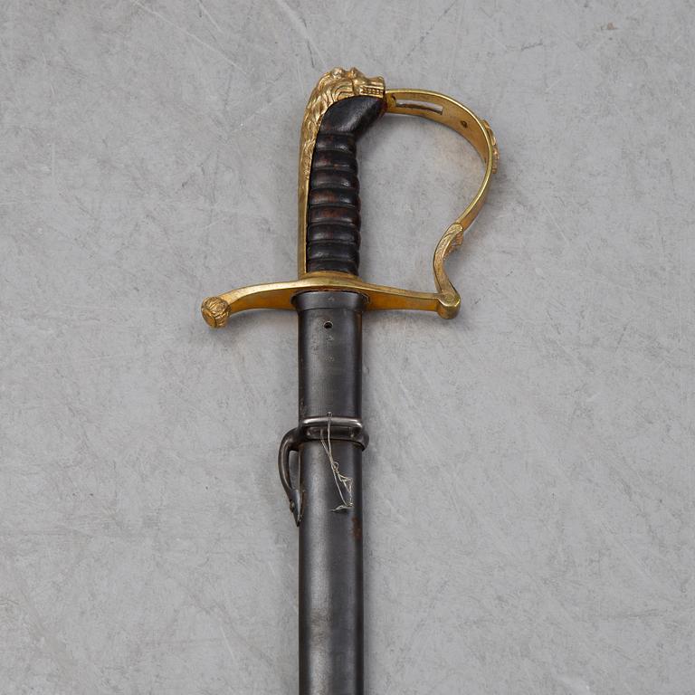 A Swedish infantry officer's sword 1899 pattern.