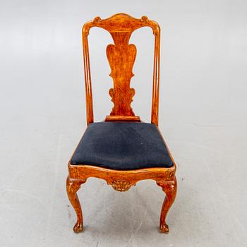 A Louis XV chair mid 1700s.