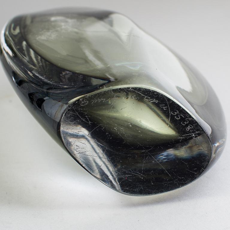 NILS LANDBERG, vaser, 5 st, Orrefors, signerade, 1900-talets mitt.