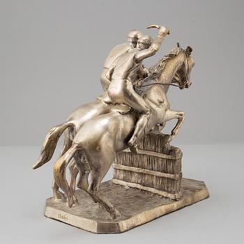 UNIDENTIFIED ARTIST, brass sculpture.