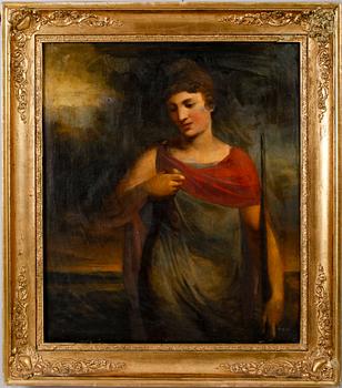 OKÄND KONSTNÄR, olja på duk, 1800-tal.