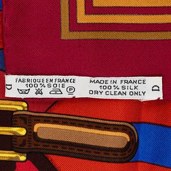 Hermès, scarf, "Sangles".