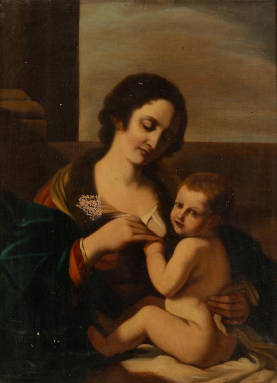 Cesare Gennari, copy after, 19th century, The Madonna and Child.