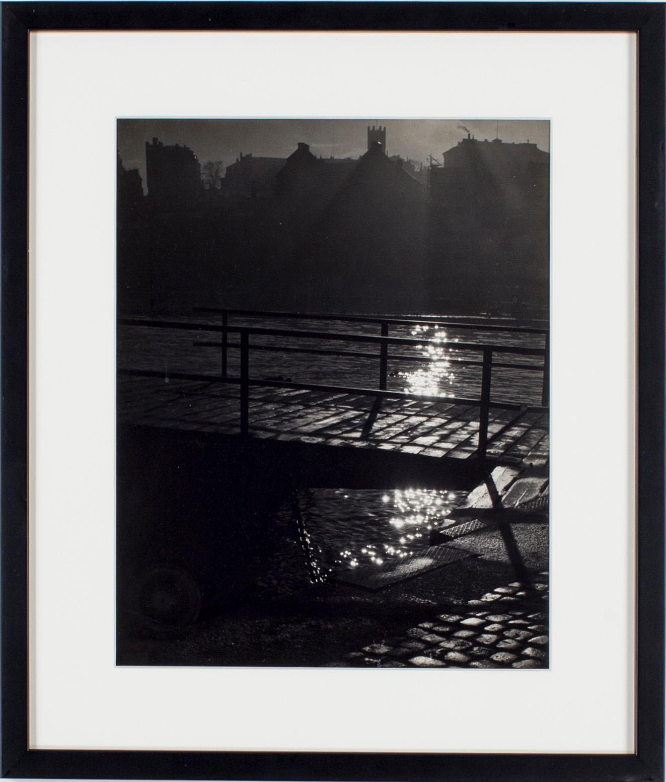 ÅKE LANGE, gelatin silver fotografi, vintage, signerat och daterat 1936, signerad a tergo med estatestämpel.