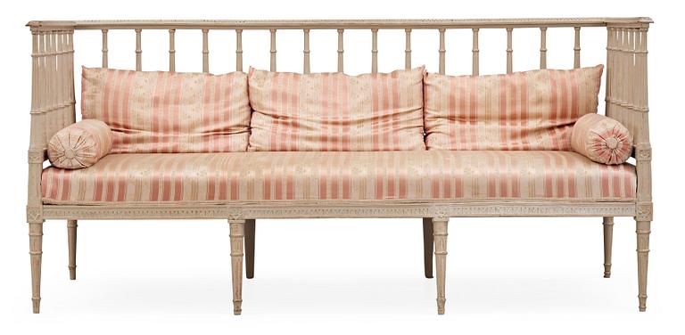 A Gustavian 18th century sofa by A. Hellman.