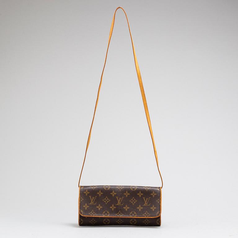 LOUIS VUITTON, Monogram Pochette Twin GM.