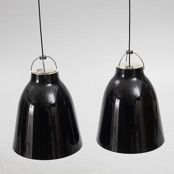 Cecilie Manz, ceiling lamps, a pair, "Caravaggio", Fritz Hansen, Denmark.