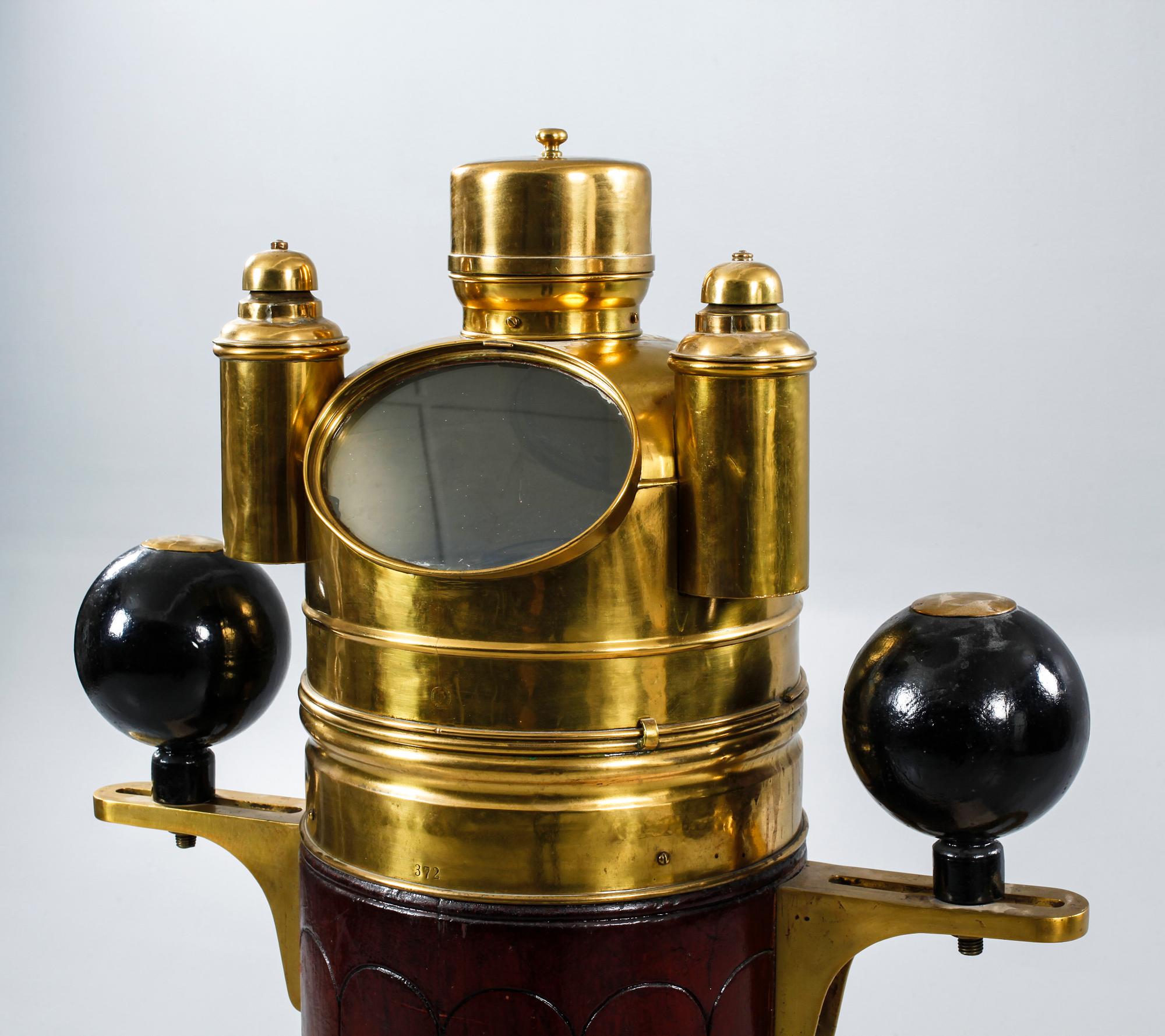 A binnacle, around the turn of the century 1900.