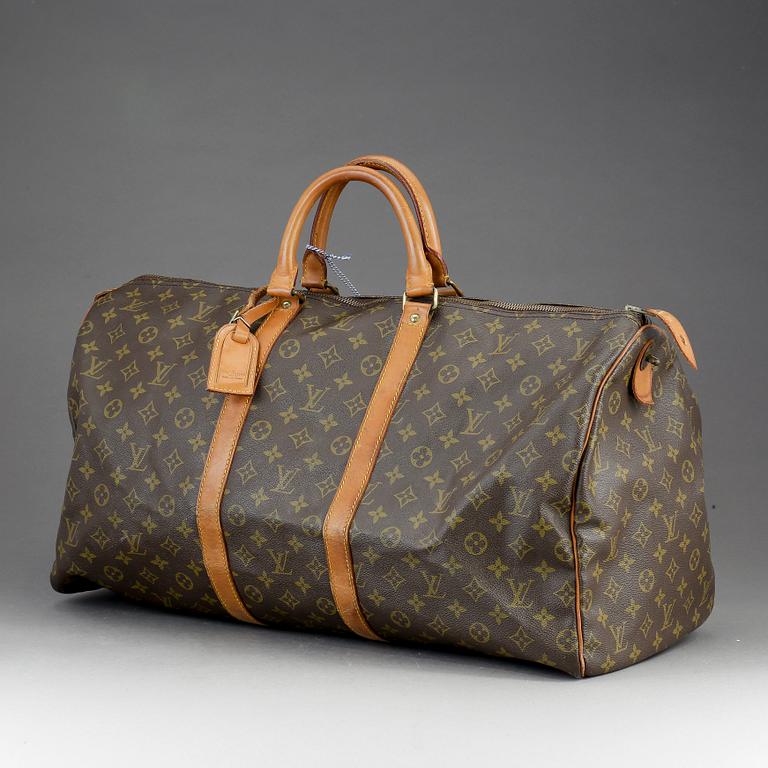 VÄSKA, "Keepall 55", Louis Vuitton.