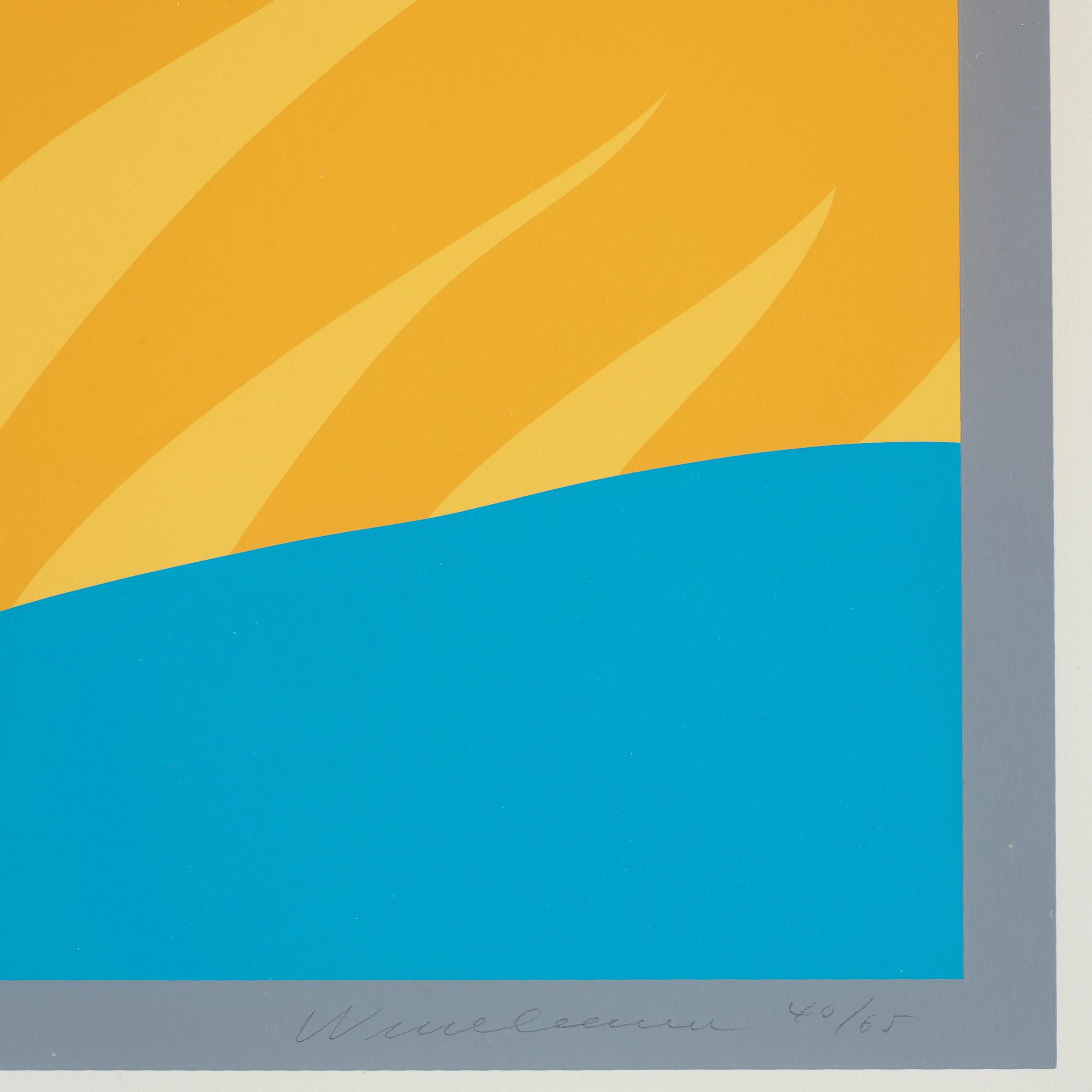 Tom Wesselmann, "Bedroom face with Lichtenstein".