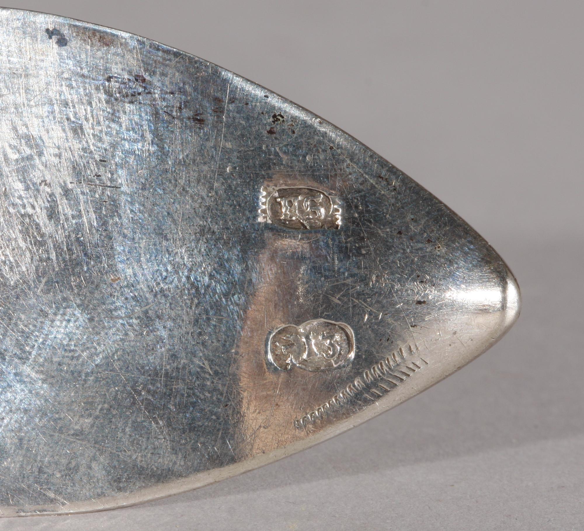 BÅLSLEV, silver, Tyskland. 1800-tal.